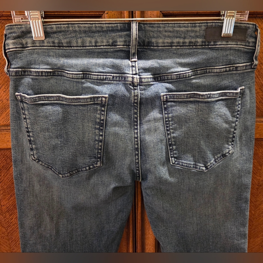 Y2K Calvin Klein "Slim Boyfriend" Low-Rise Straight Leg Jeans Size 6 - Picture 7 of 8